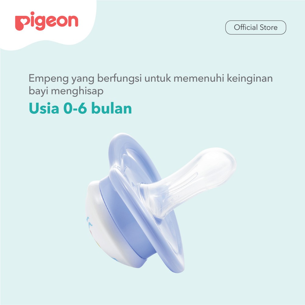 PIGEON Minilight Pacifier Size S - Boy | Empeng Bayi-1