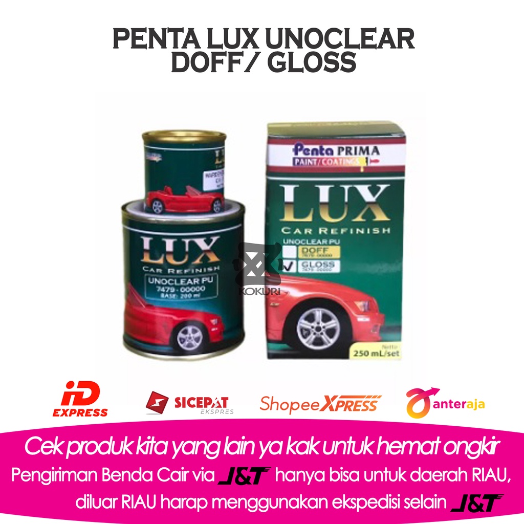 PERNIS PENTA LUX CLEAR COAT GLOSS & DOFF
