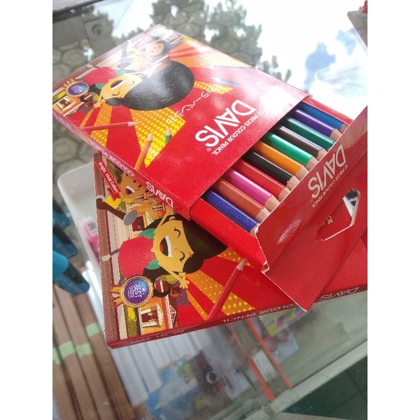 

PENSIL GAMBAR MINI 12 WARNA PENSIL WARNA MERK DAVIS