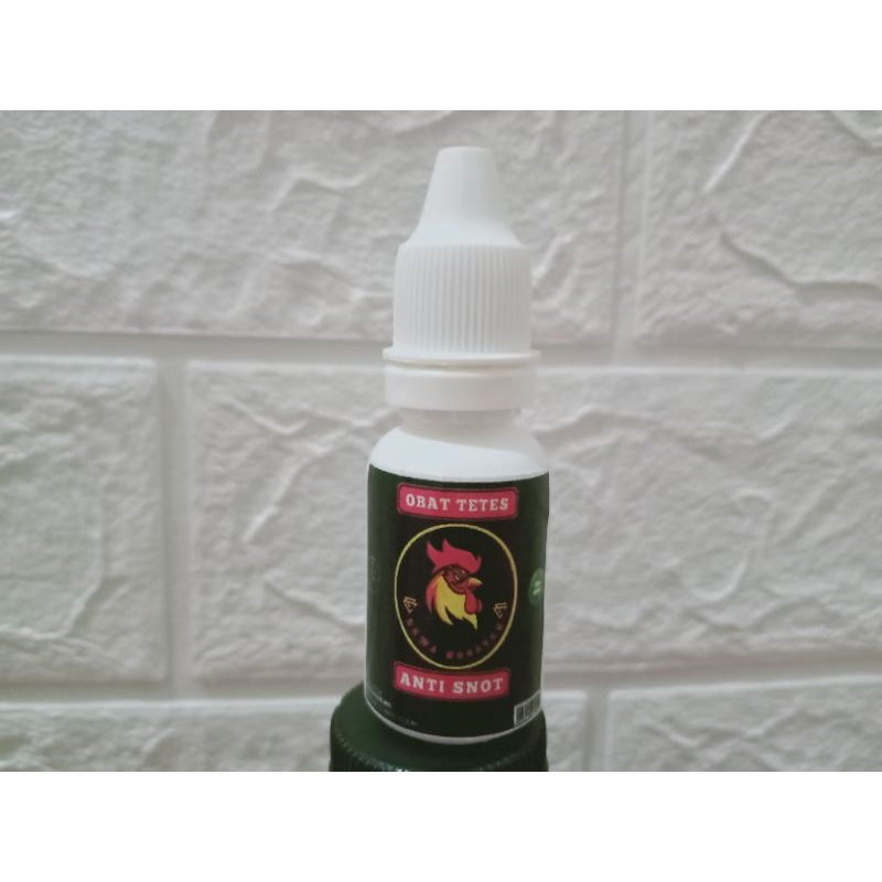 OBAT TETES ANTI SNOT/OBAT PILEK/OBAT NGOROK/OBAT MUKA BENGKAK BUAT AYAM/BURUNG/MERPATI