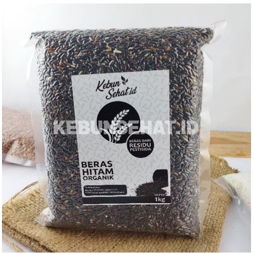 

JSR Beras Hitam 1 kg / Beras bebas residu / Beras non Pestisida