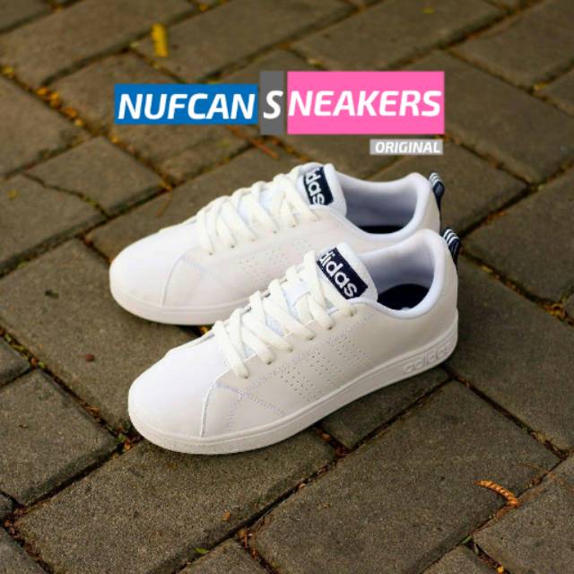 SEPATU ADIDAS ORI 100% NEO ADVANTAGE LIST NAVY ORIGINAL BNWB