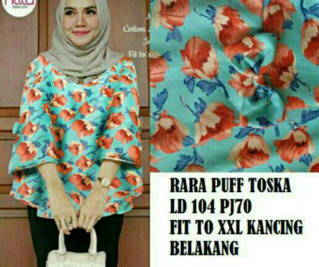 SALE !! Rara Puff MF / ATASAN WANITA / BLOUSE RARA SIZE XL