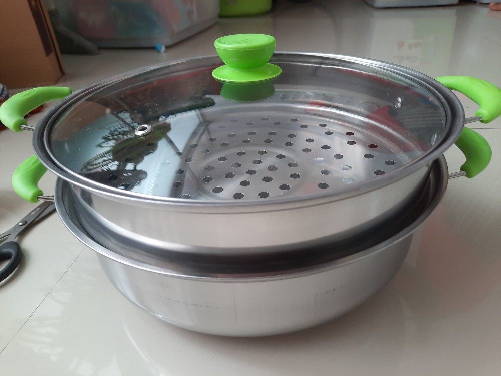 Panci Streamer Stainless Steel 28 Cm Kukus Dan Rebus