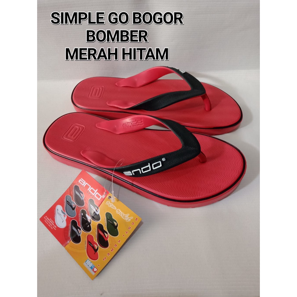 sandal pria ando Bomber (sandal jepit)