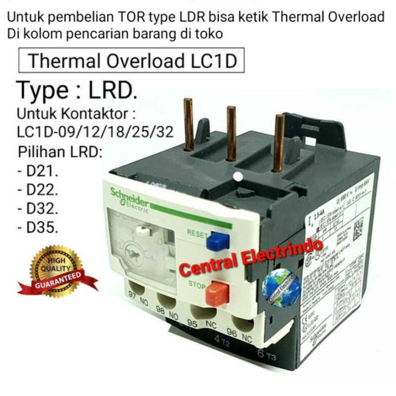 Kontaktor Contactor LC1D-25M7 AC 220V.