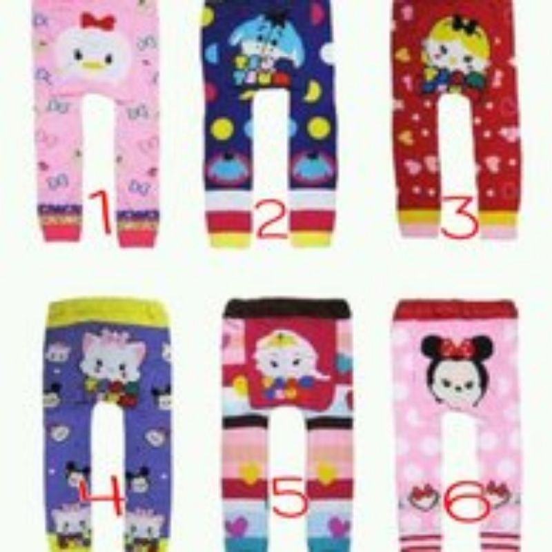 Group D AB Legging Celana panjang merk busha anak bayi 1-2 tahun size 80 90 95