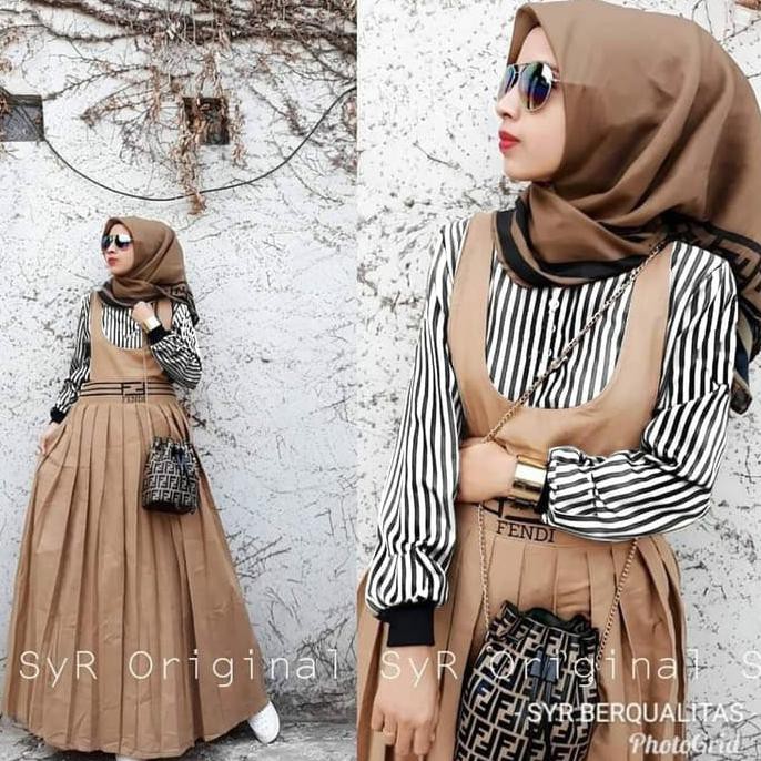 New Overal fendi gamis fendi maxi fendi dress fendi