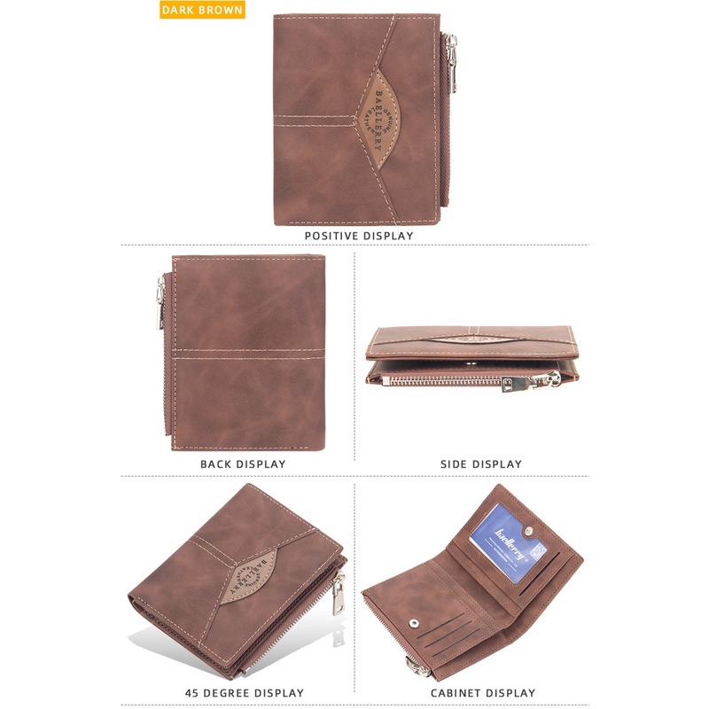 IMPOR BAELLERRY 071 DOMPET UANG PRIA MINIMALIS ADA TEMPAT KOIN