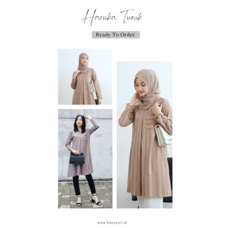 TUNIK HARUKA BY BAYLEAF.ID DEV_OUTFIT