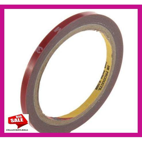 

VERCOCAR- 3M DOUBLE DOBEL TAPE 6MM ISOLASI PEREKAT -ASLIII.