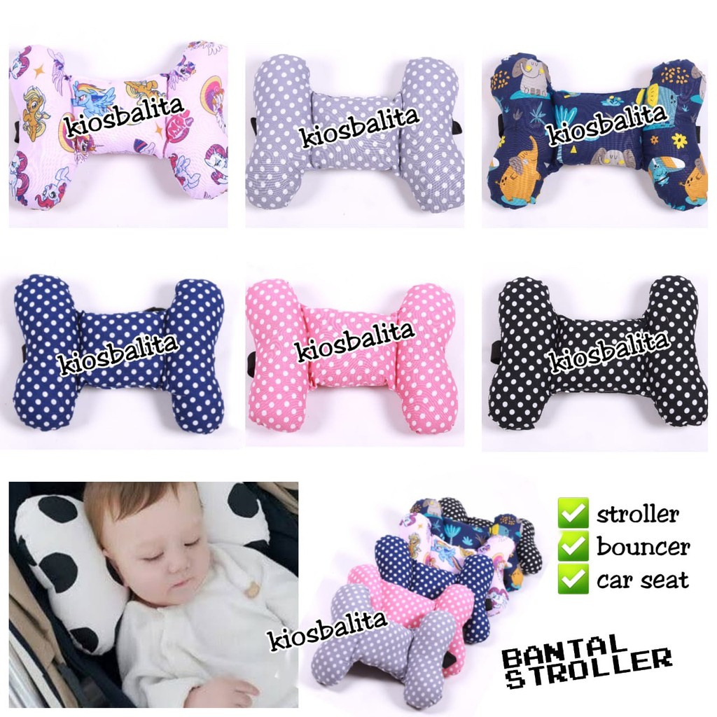 BANTAL PEYANG BAYI / BANTAL STROLLER / BANTAL BOUNCER / BANTAL CAR SEAT (PILLOW BABY STROLLER)