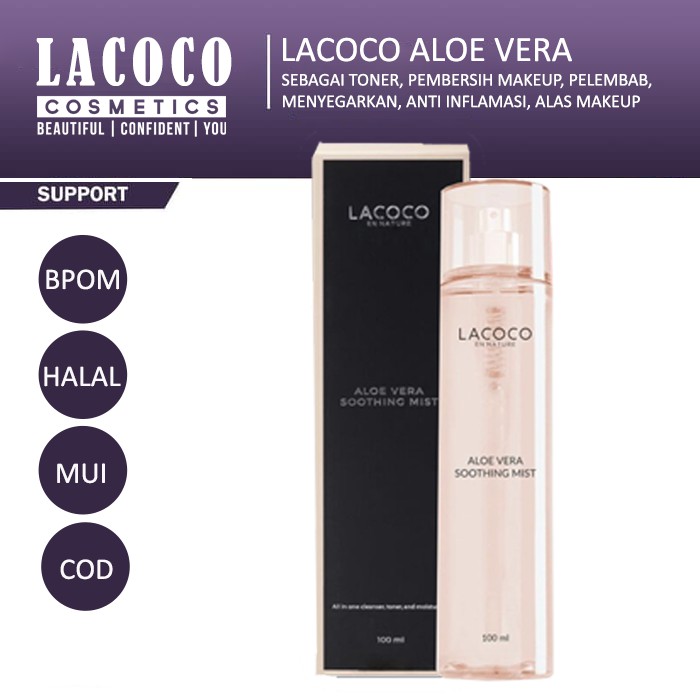 Lacoco Aloe Vera Soothing Face Mist