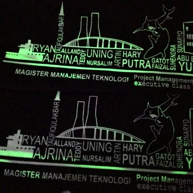 Sablon Glow In The Dark