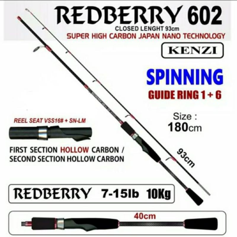 JORAN KENZI REDBERRY 180 CM 15 LBS