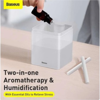 Baseus Time Magic Box Air Humidifier with Aromatherapy Oil Pelembab Udara Aromaterapi Kamar Rumah