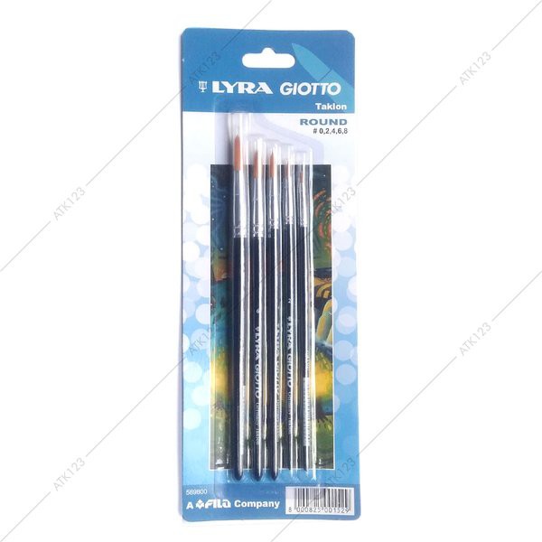 

Unik Kuas Lukis - Brush Lyra Giotto Set Taklon Round Terbaru