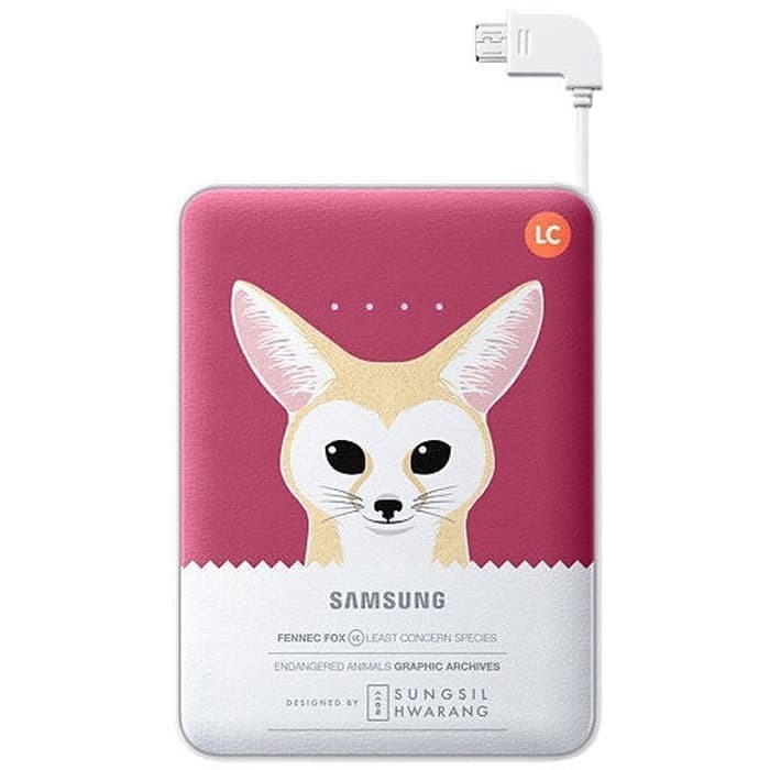 Power Bank Animal 8200mah Samsung Original