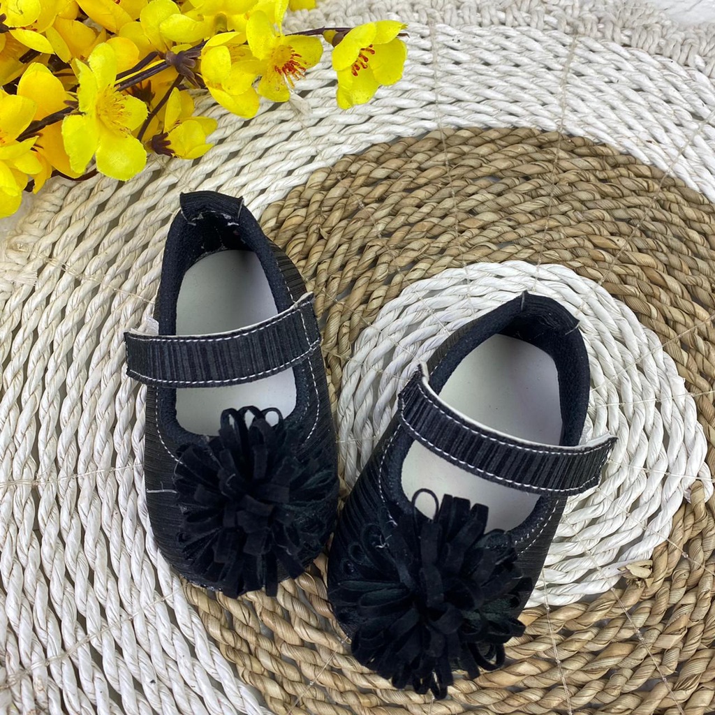 [TAMAN SEPATUKU] SEPATU TRENDY MURAH  ANAK BAYI PEREMPUAN BUNGA MEKAR ALBANY 0-12 BULAN LPX03