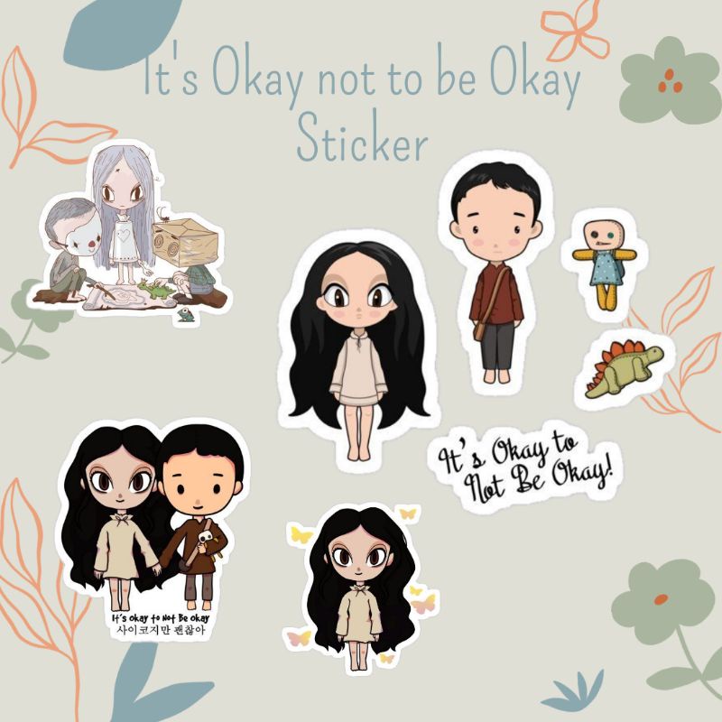 It's Okay Not To Be Okay Sticker | Kdrama Sticker