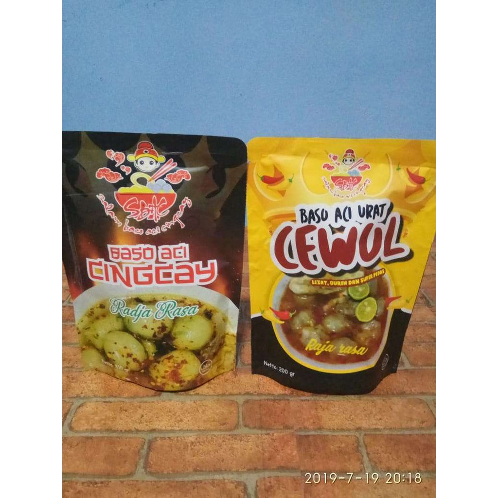 Jual [tanggal Produksi] Baso Aci Urat Cewul Bakso Aci Tulang Rangu Baso