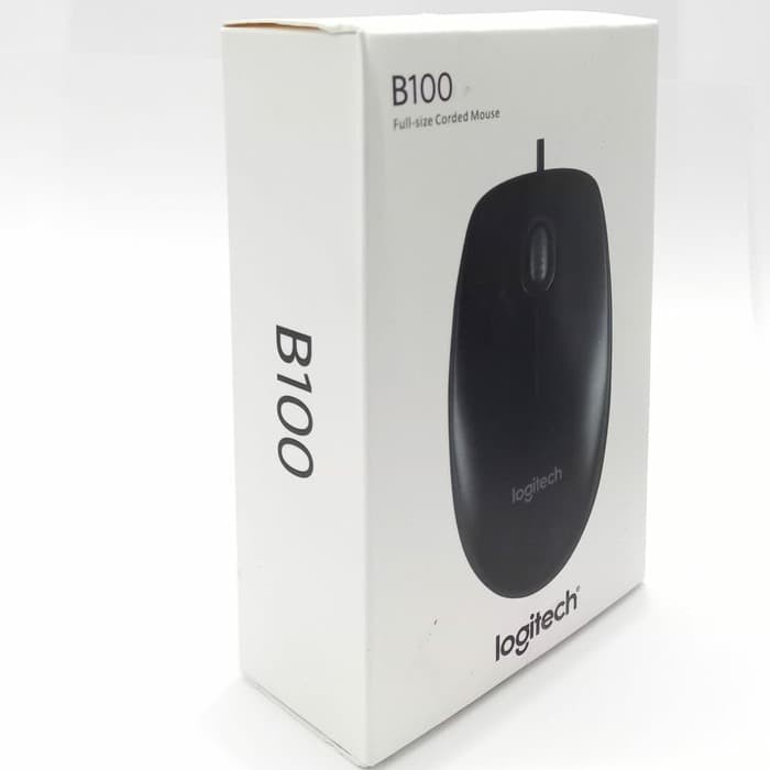 Mouse Kabel B100 Logitech / Mouse Komputer Logitech