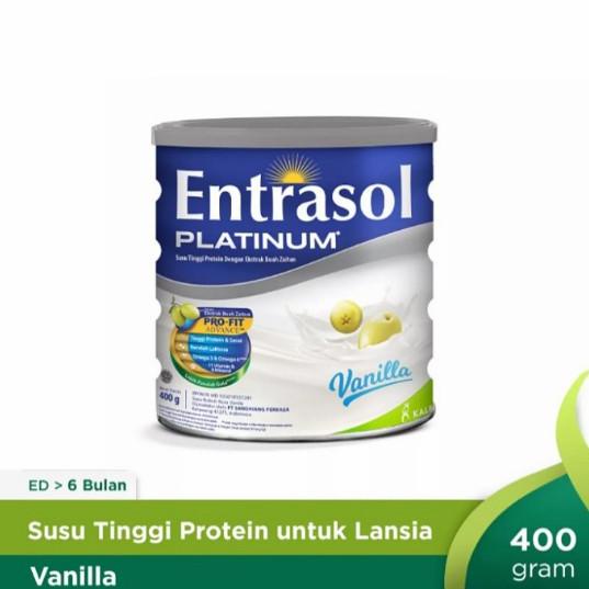 

[COD] Entrasol Platinum Senior Vanila 400gr [COD]