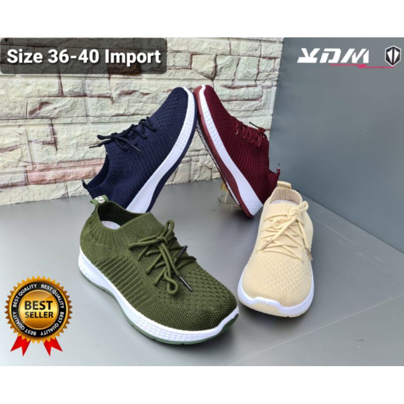 Sepatu Cewek Sneakers Import wdk