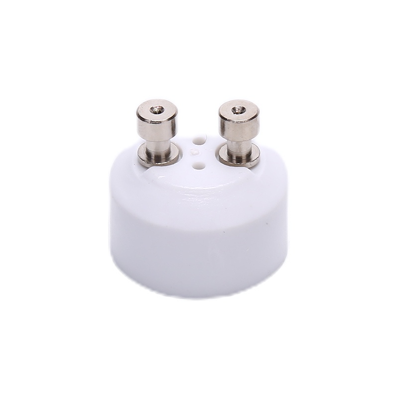 (LUCKID) Gu10 Ke MR16 Adapter Konverter Socket Dasar Lampu Halogen