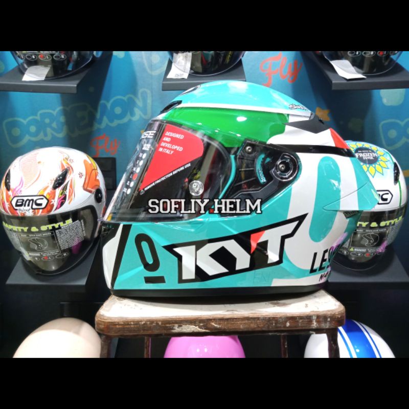 HELM KYT TT COURSE DALLA PORTA LEOPARD LIMITED EDITION