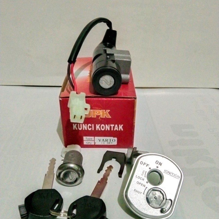 KUNCI KONTAK SET VARIO KARBU 110 CW + KUNCI JOK BELAKANG (JPK)