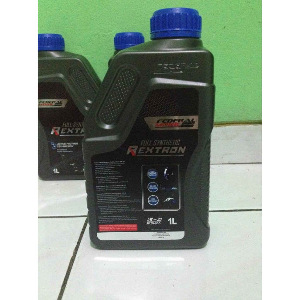 Stok Terakhir Oli Mesin Federal -61890- Rextron Bensin 5W - 30 - 1Lt