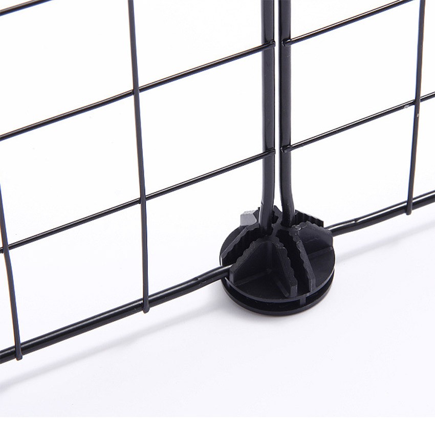 Kandang Pagar / Kandang Umbar Besi Lipat - Kelinci Kucing Anjing Kura-Kura DIY Pet Cage For Dog Cat-4