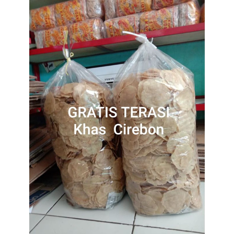 

Emping Mentah Original 5kg GRATIS terasi enak khas Cirebon