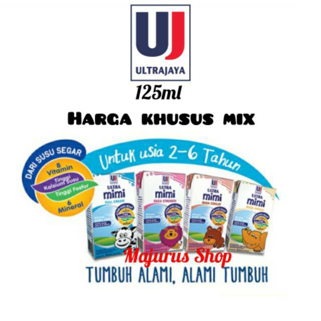 

Susu uht ultra mimi kids 125ml-(125ml / 1 PCS)
