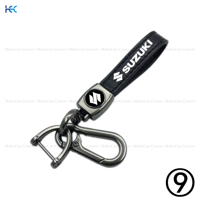 【Ready Stock】Alloy Metal Logo Motorcycle Keychain Car keychain SET for Suzuki