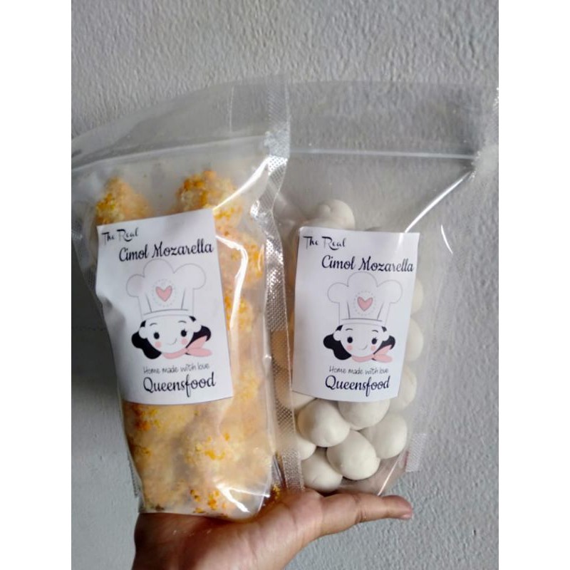 

Cimol Mozarella order min 10pcs Rp.11.000,-