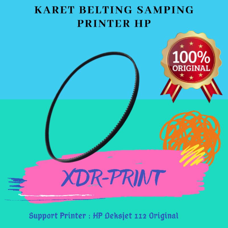 Karet belting penggerak motor dinamo samping printer HP Deksjet 1112
