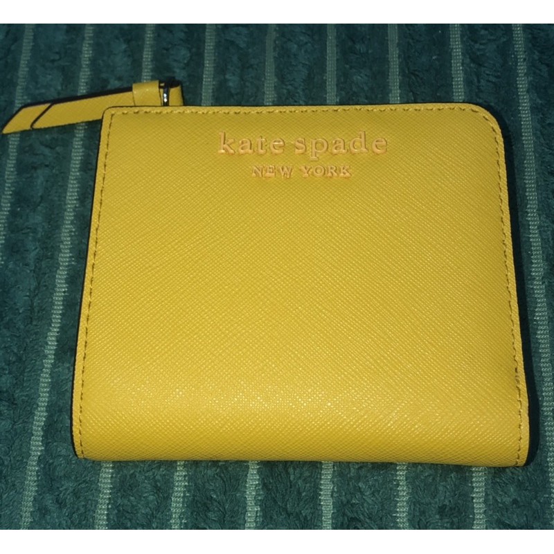 Preloved Kate Spade Small Zip Bifold Wallet Original