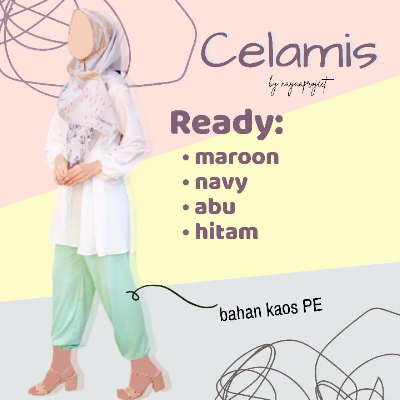 Celana dalam gamis murah/celana dalaman gamis murah/celana aladdin murah / grosir celana dalam gamis