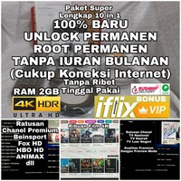 TV BOX ANDROID 4K STB Original Bergaransi - standard