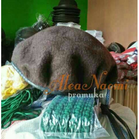 topi pramuka baret oscar pramuka penggalang