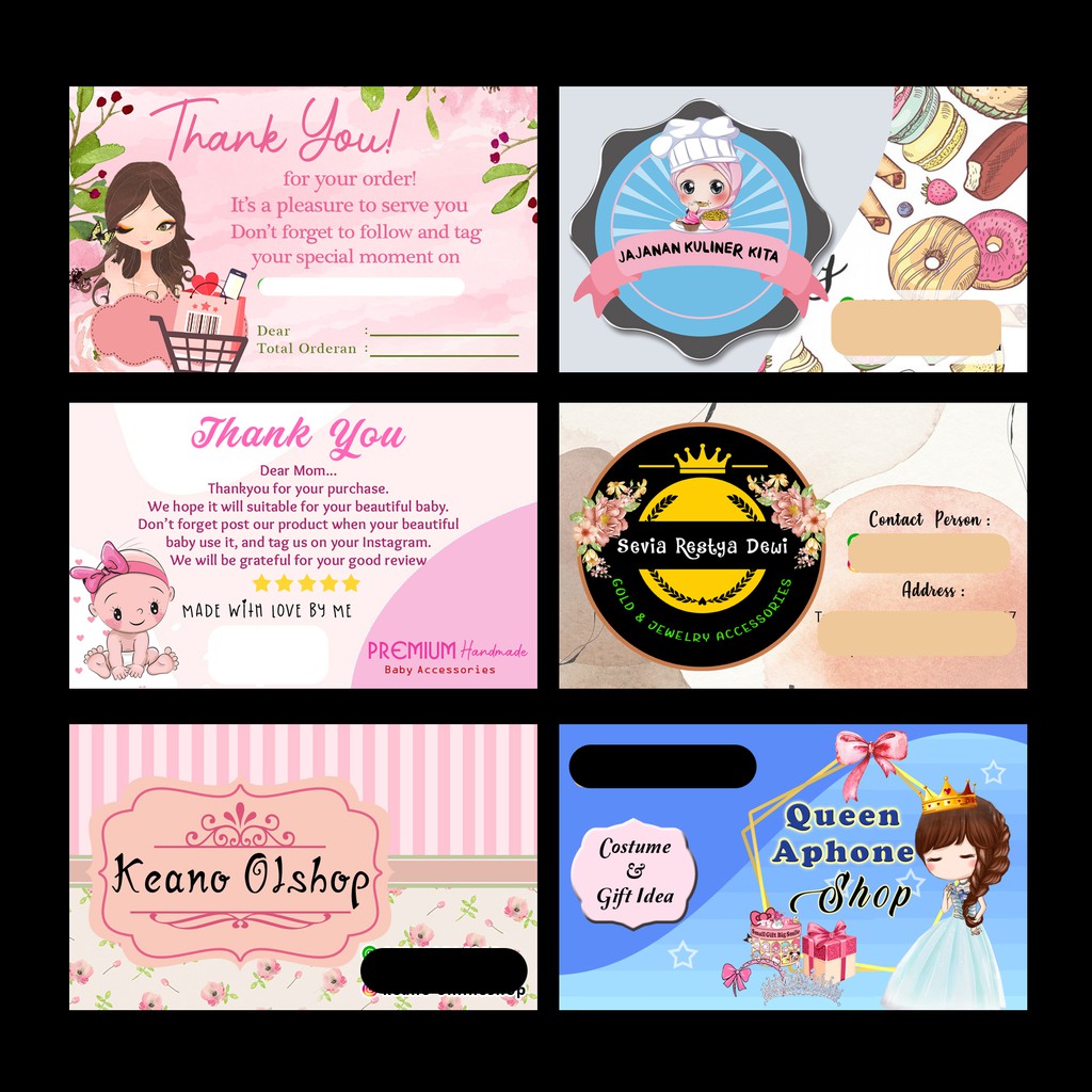 

KARTU NAMA/GREETING CARD + box desain custom