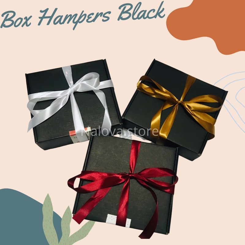 

(HITAM GRATIS REQUEST) Box Hampers/ Box Hadiah/ Kotak Hadiah/ Box Lebaran/ Box Gift/ Box Natal