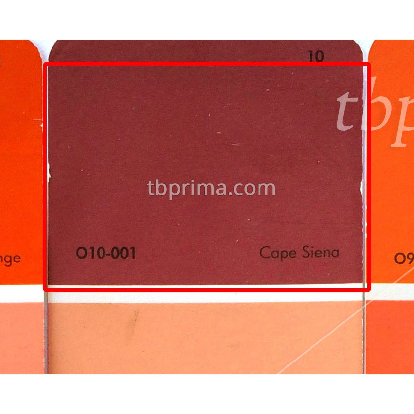 No Drop Tinting O10-001 Cape Siena 4 kg