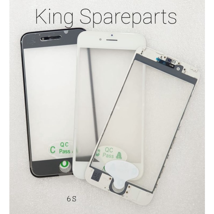 KACA GLASS LCD PLUS FRAME LEM OCA IPHONE 6S