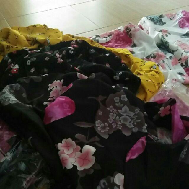 Atasan Wanita Batik Tunik Terbaru Kekinian Modern Kombinasi