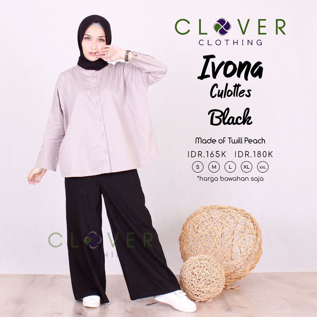 Bawahan Kulot Wanita Culottes Ivona-3