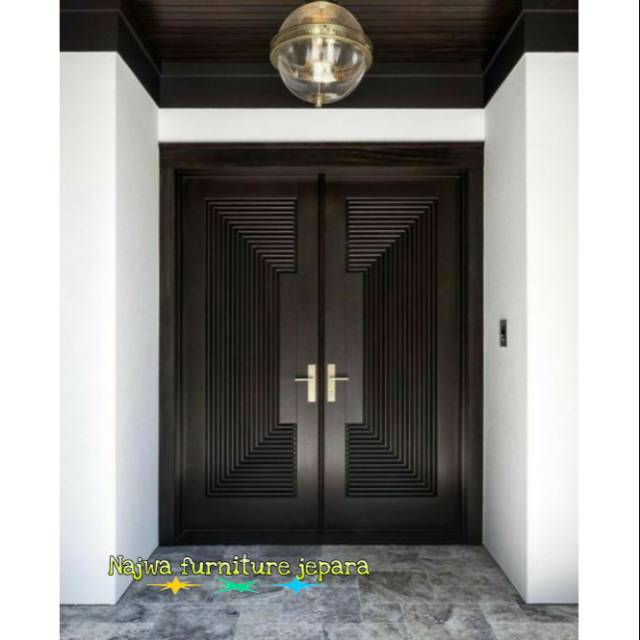 PINTU MINIMALIS PINTU UTAMA KUPU TARUNG