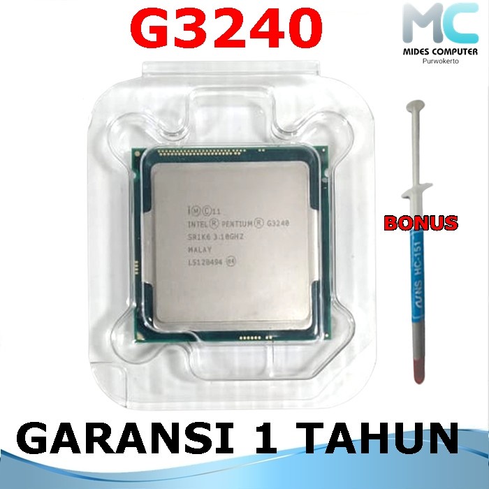 Processor Intel Pentium G3240 3.10 GHZ Lga 1150